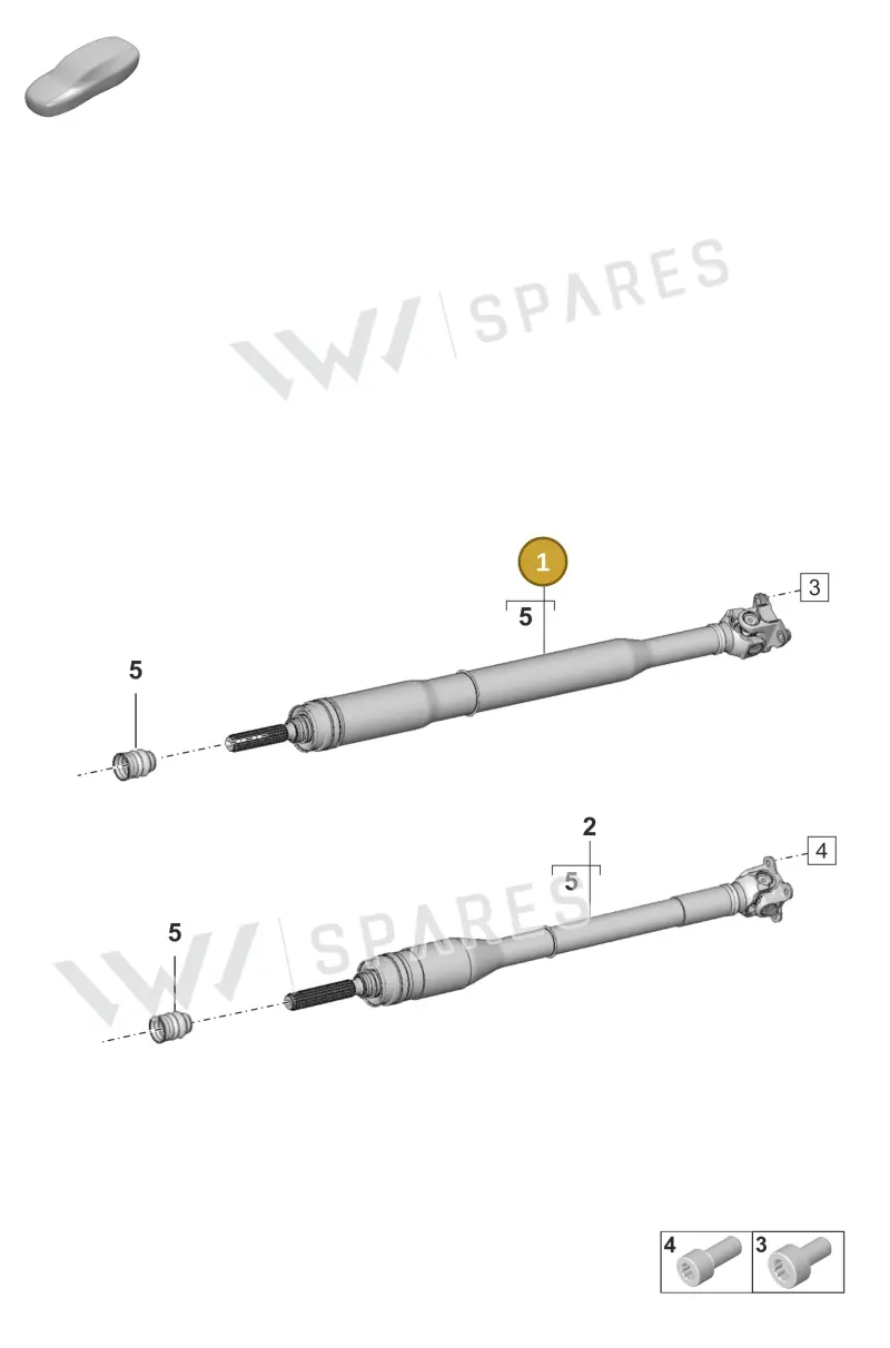992521106B — Porsche 911 (2018-2024) diagram p53304200, position 1