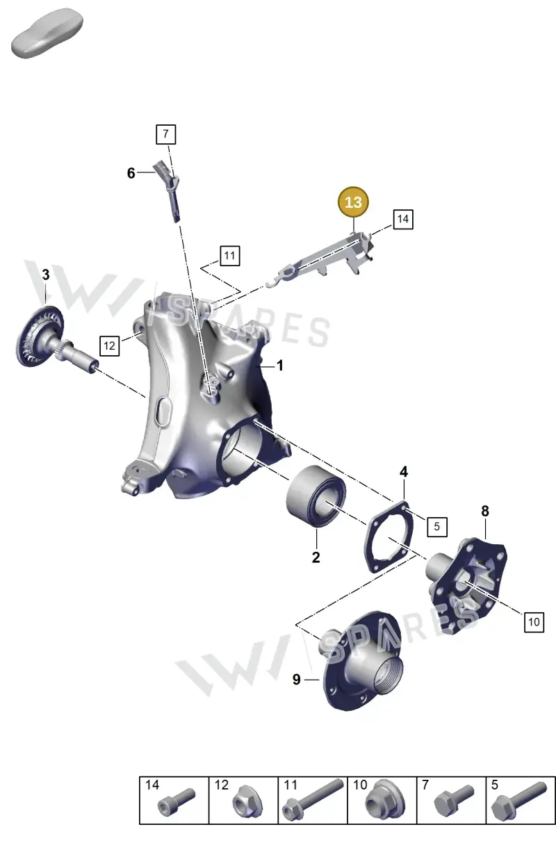 992611846A — Porsche 911 (2024-2025) diagram p63401020, position 13