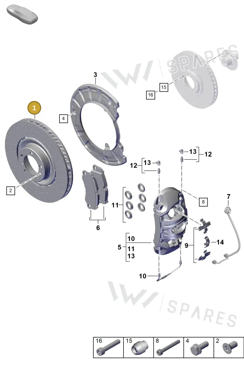 992615302AJ — Porsche 911 (2024-2025) diagram p63602020, position 1