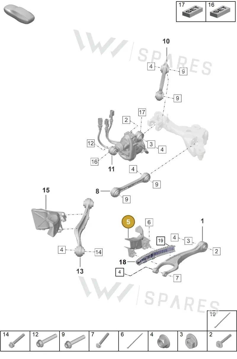 992615395 — Porsche 911 (2020-2022) diagram p53501015, position 5