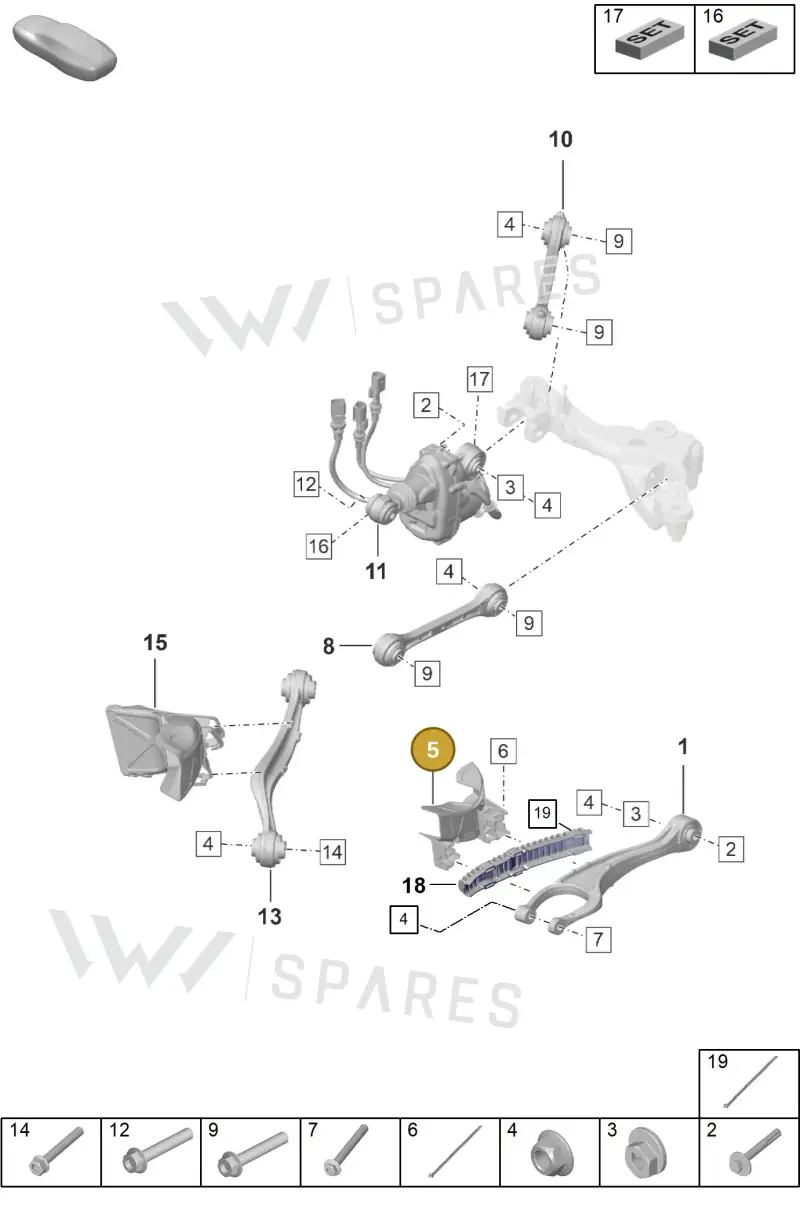 992615396 — Porsche 911 (2020-2022) diagram p53501015, position 5