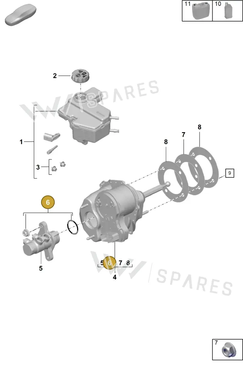 992698181A — Porsche 992 Carrera Coupe (2024-) diagram p57604000, position 6