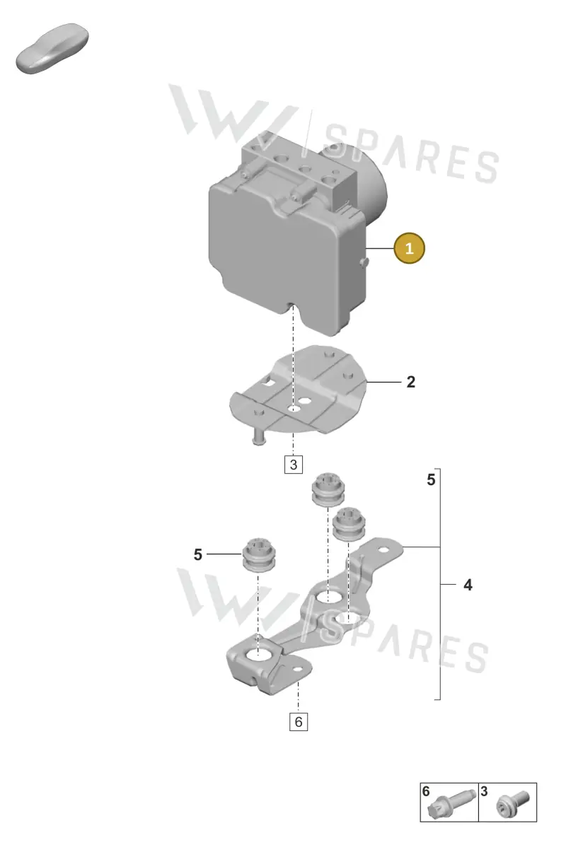 992698517N — Porsche 911 (2020-2022) diagram p53605000, position 1