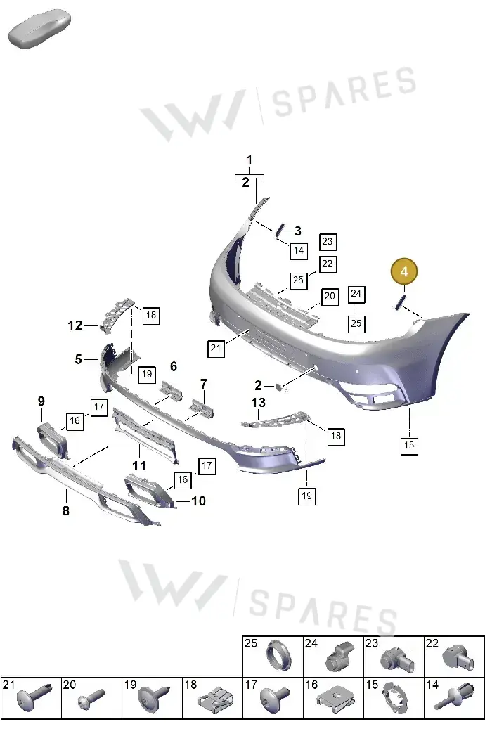 992807086OK1 — Porsche 911 (2024-2025) diagram p63802500, position 4