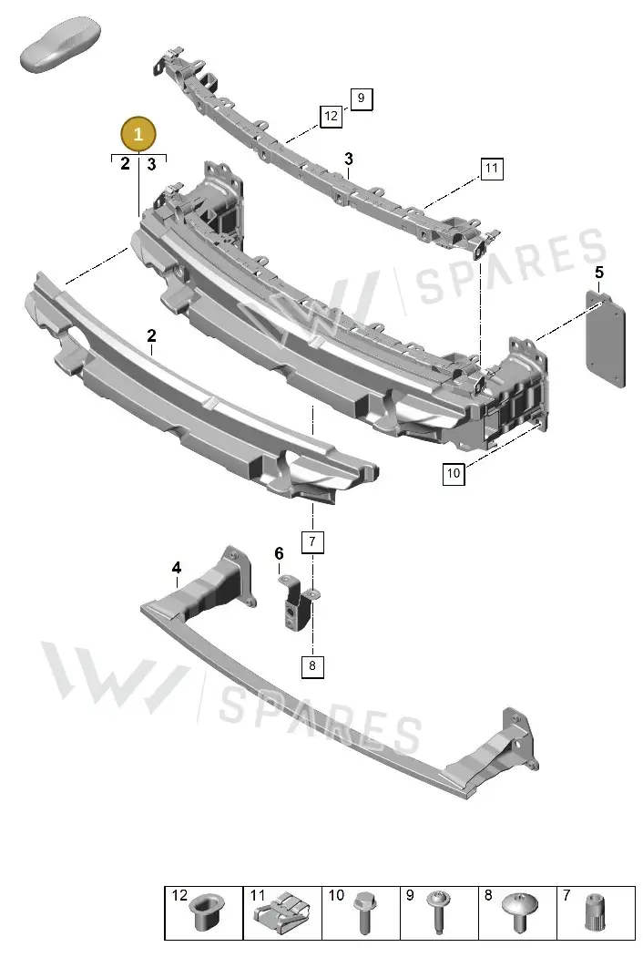 992807108AC — Porsche 911 (2024-2025) diagram p63802400, position 1
