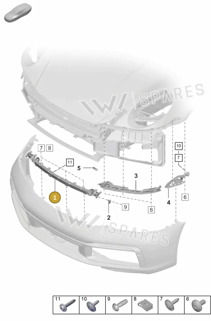 992807139A — Porsche 992 Sport Classic (2020-) diagram p57802200, position 1