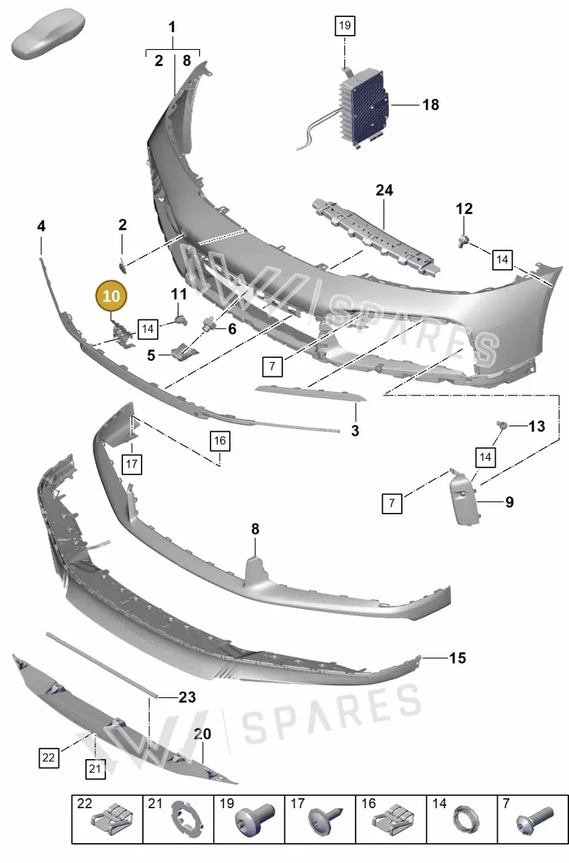 992807348A — Porsche 911 (2020-2022) diagram p57802000, position 10