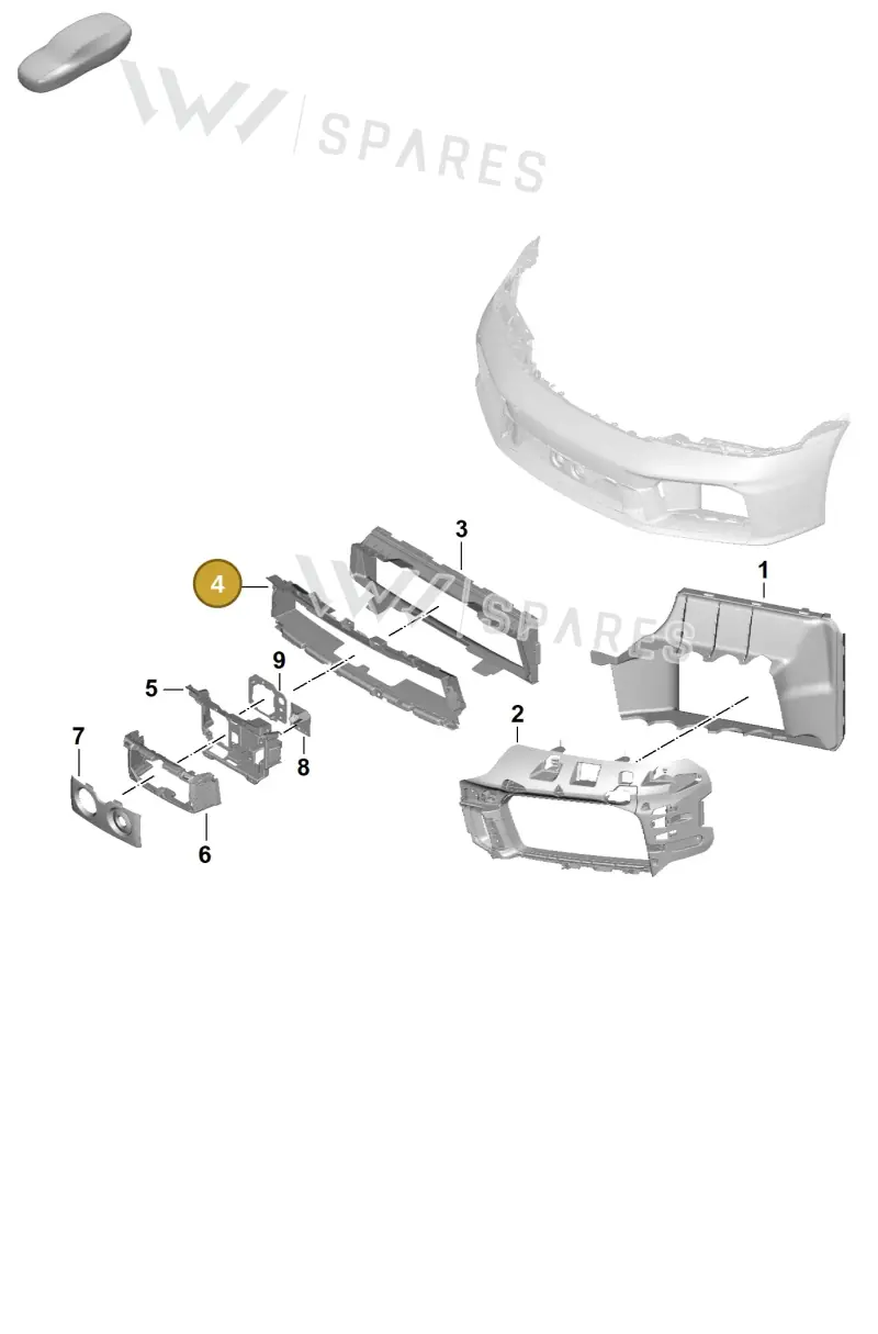992807681CJOK1 — Porsche 911 (2024-2025) diagram p63802110, position 4