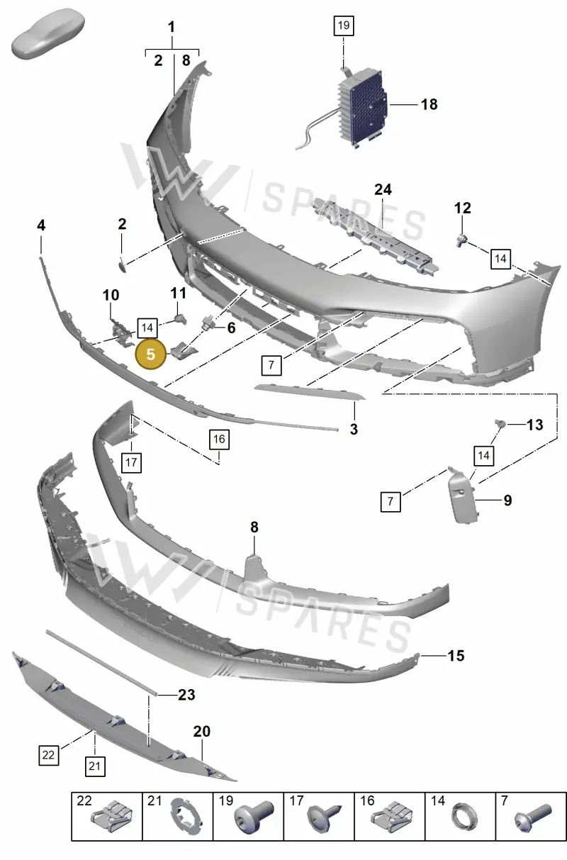 992807837DOK1 — Porsche 911 (2020-2022) diagram p57802000, position 5
