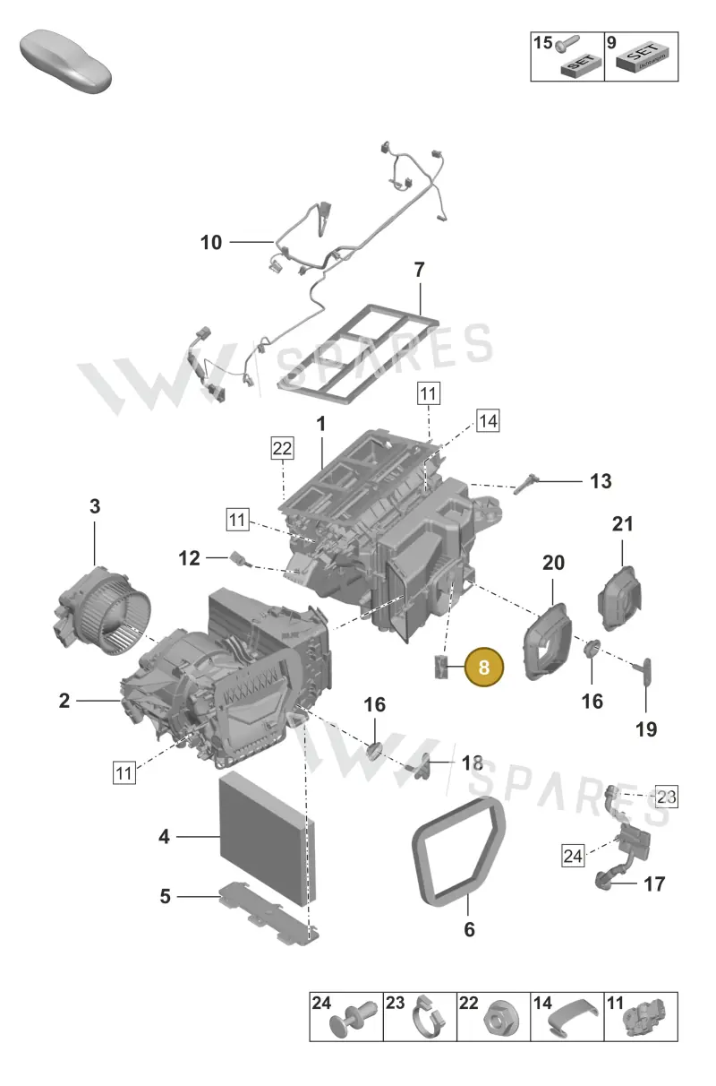 992816597 — Porsche 992 Carrera Coupe (2024-) diagram p53814000, position 8