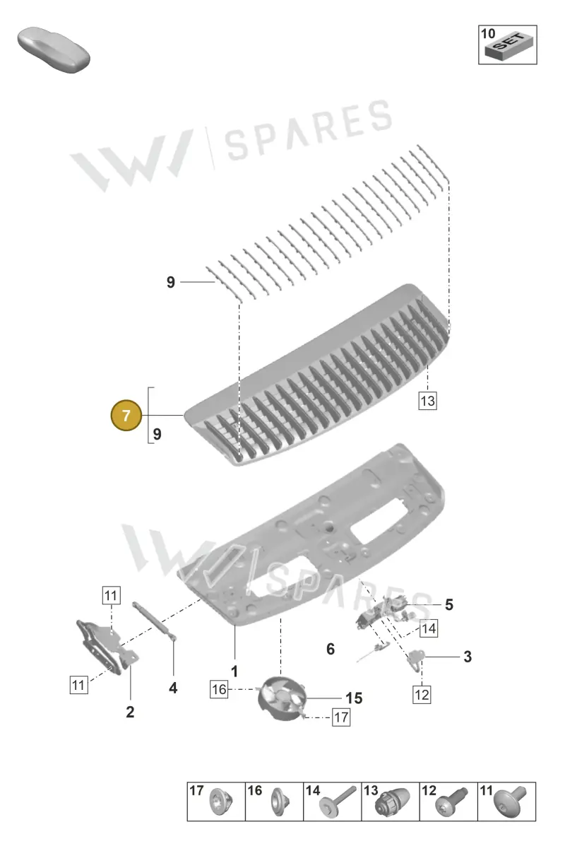 992827078AV04 — Porsche 911 (2018-2024) diagram p53803120, position 7