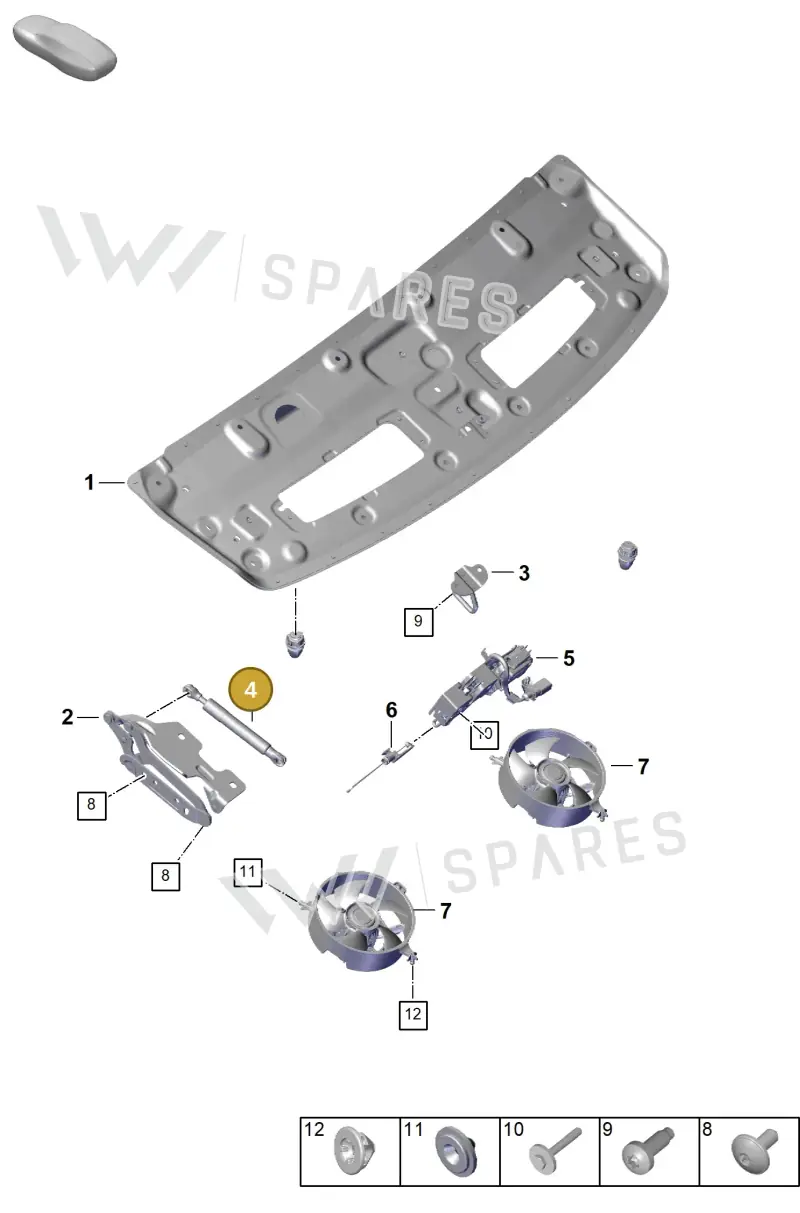 992827401B — Porsche 992 Carrera Coupe (2024-) diagram p63803100, position 4
