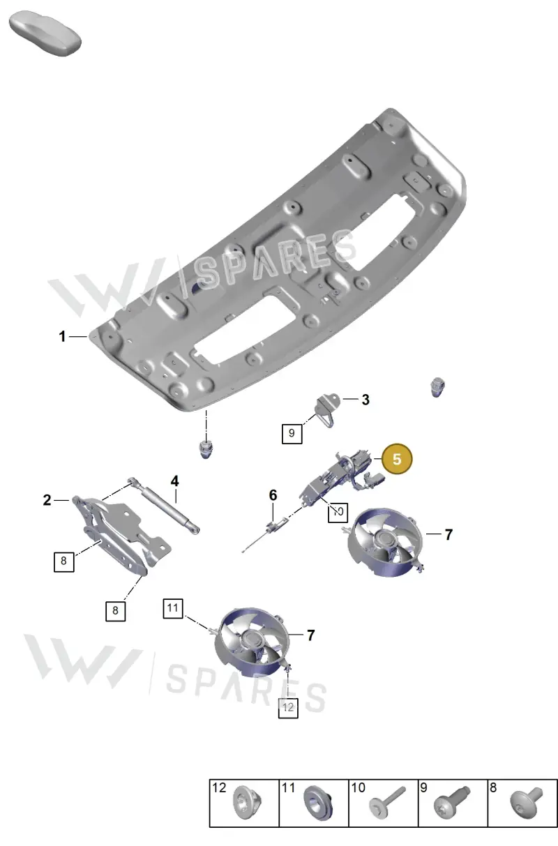 992827501B — Porsche 992 Carrera Coupe (2024-) diagram p63803100, position 5