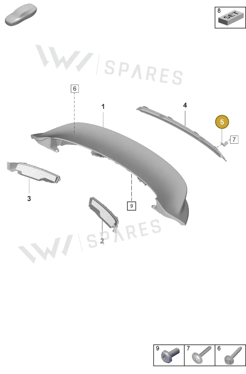 992827604 — Porsche 911 (2021-2022) diagram p59803150, position 5