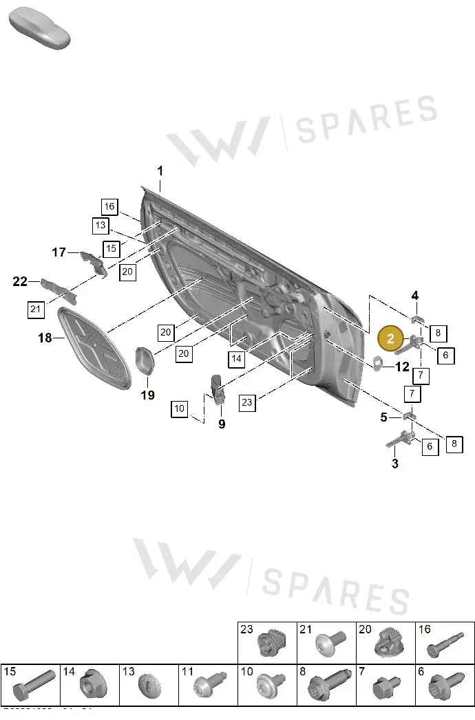 992831404A — Porsche 911 (2024-2025) diagram p63804000, position 2