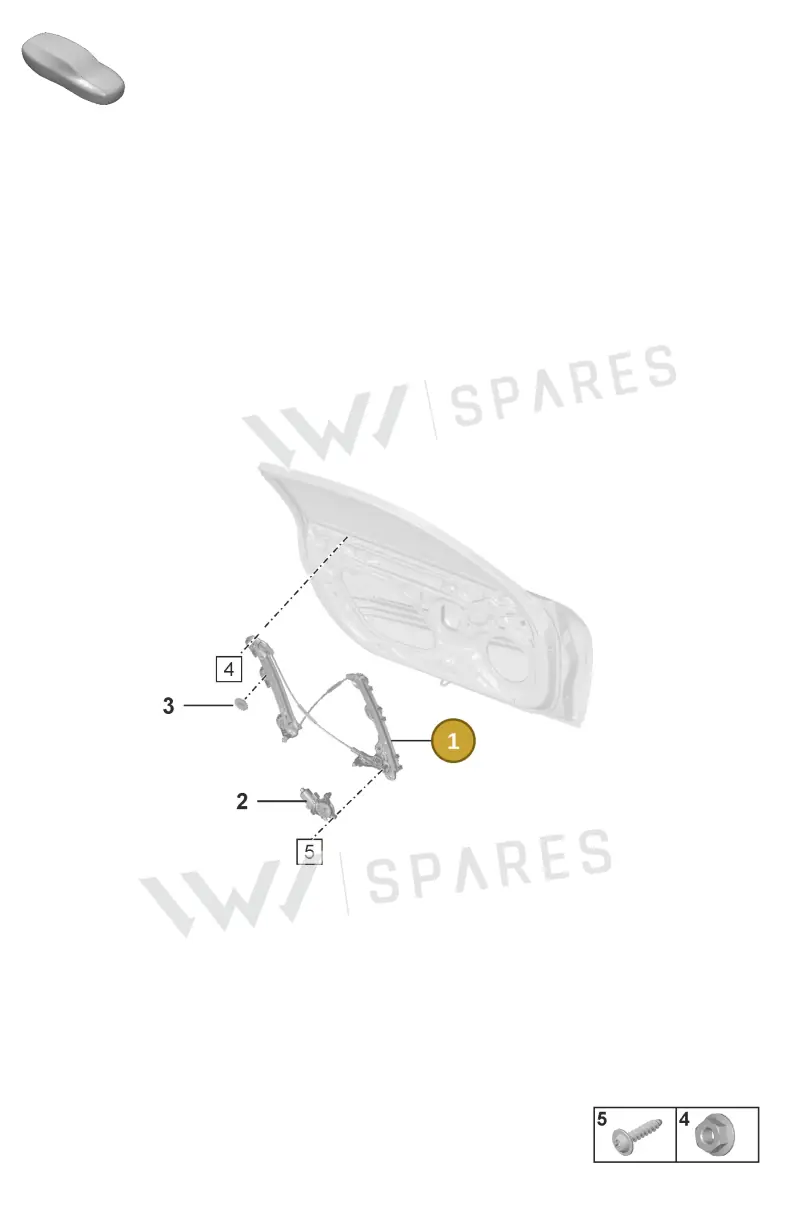 992837462Y — Porsche GT3 RS (2021-) diagram p53804300, position 1