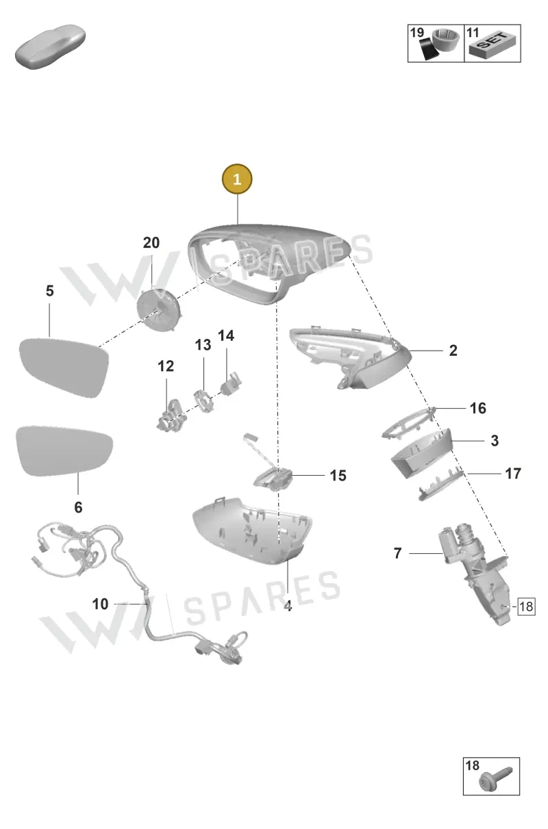 992857527GG2X — Porsche 992 Sport Classic (2020-) diagram p53809500, position 1