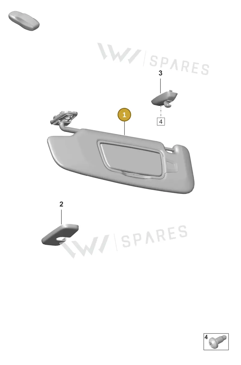 992857551E2W0 — Porsche 992 Sport Classic (2020-) diagram p53807650, position 1
