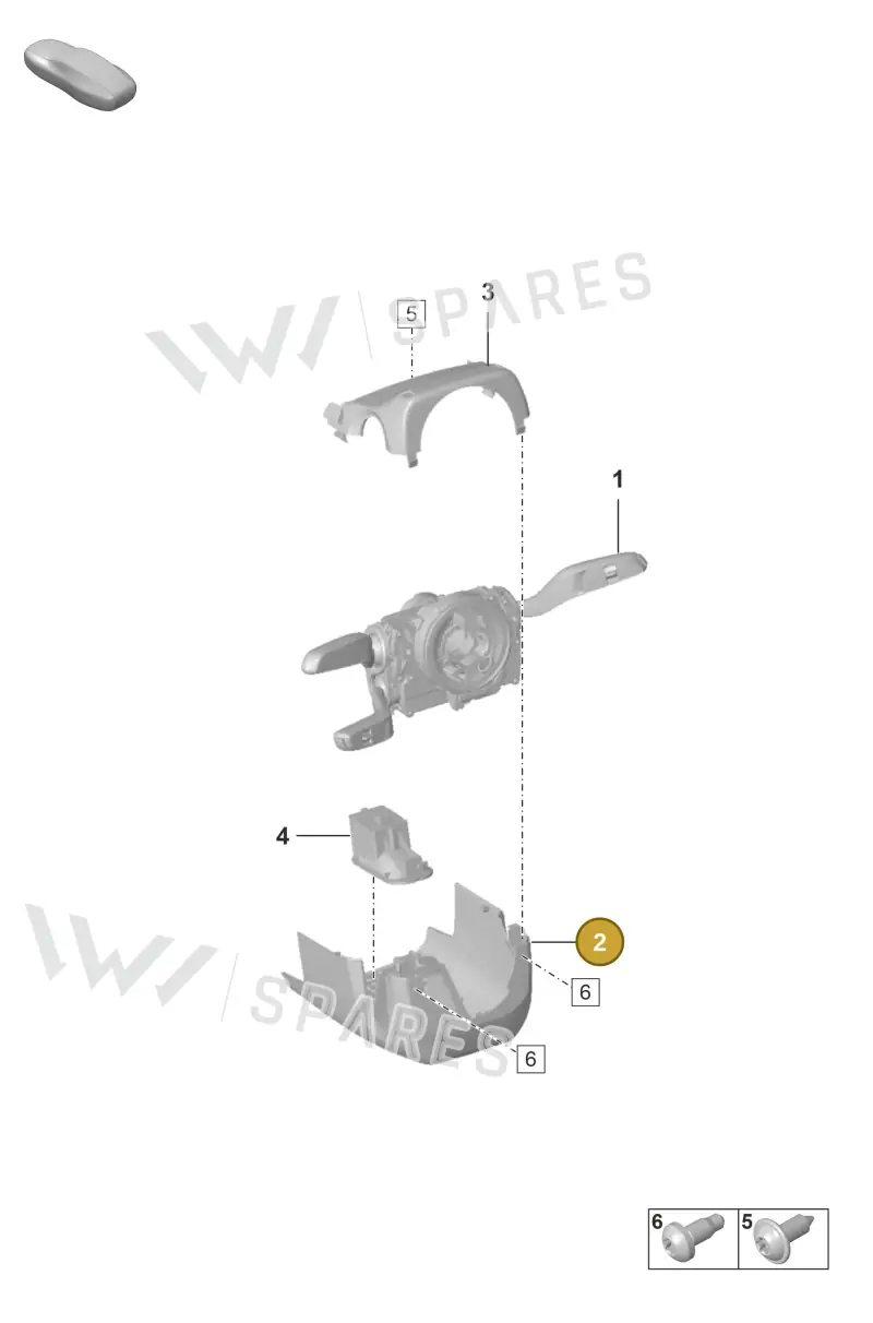 992858566CDSL — Porsche 992 Carrera Coupe (2024-) diagram p53903100, position 2