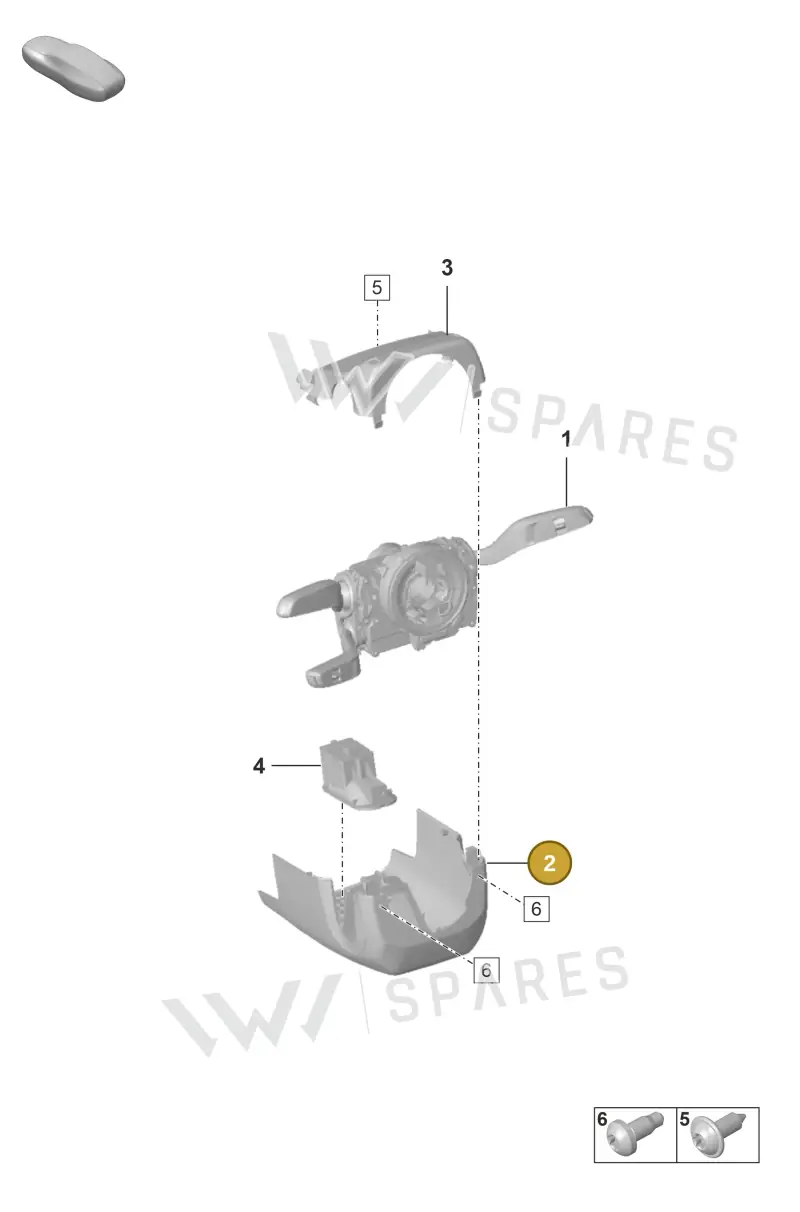 992858566COY2 — Porsche 911 (2024-2025) diagram p53903100, position 2