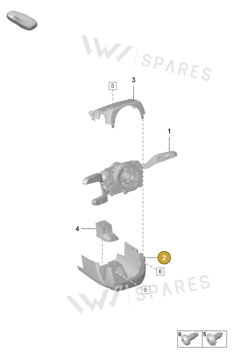992858566DOT2 — Porsche 992 Carrera Coupe (2024-) diagram p53903100, position 2