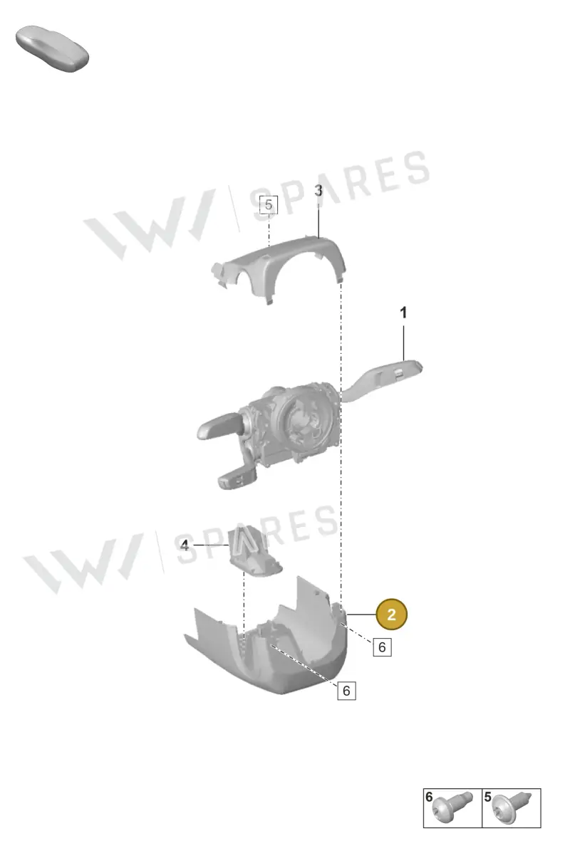 992858566DSXQ — Porsche 992 Carrera Coupe (2024-) diagram p53903100, position 2