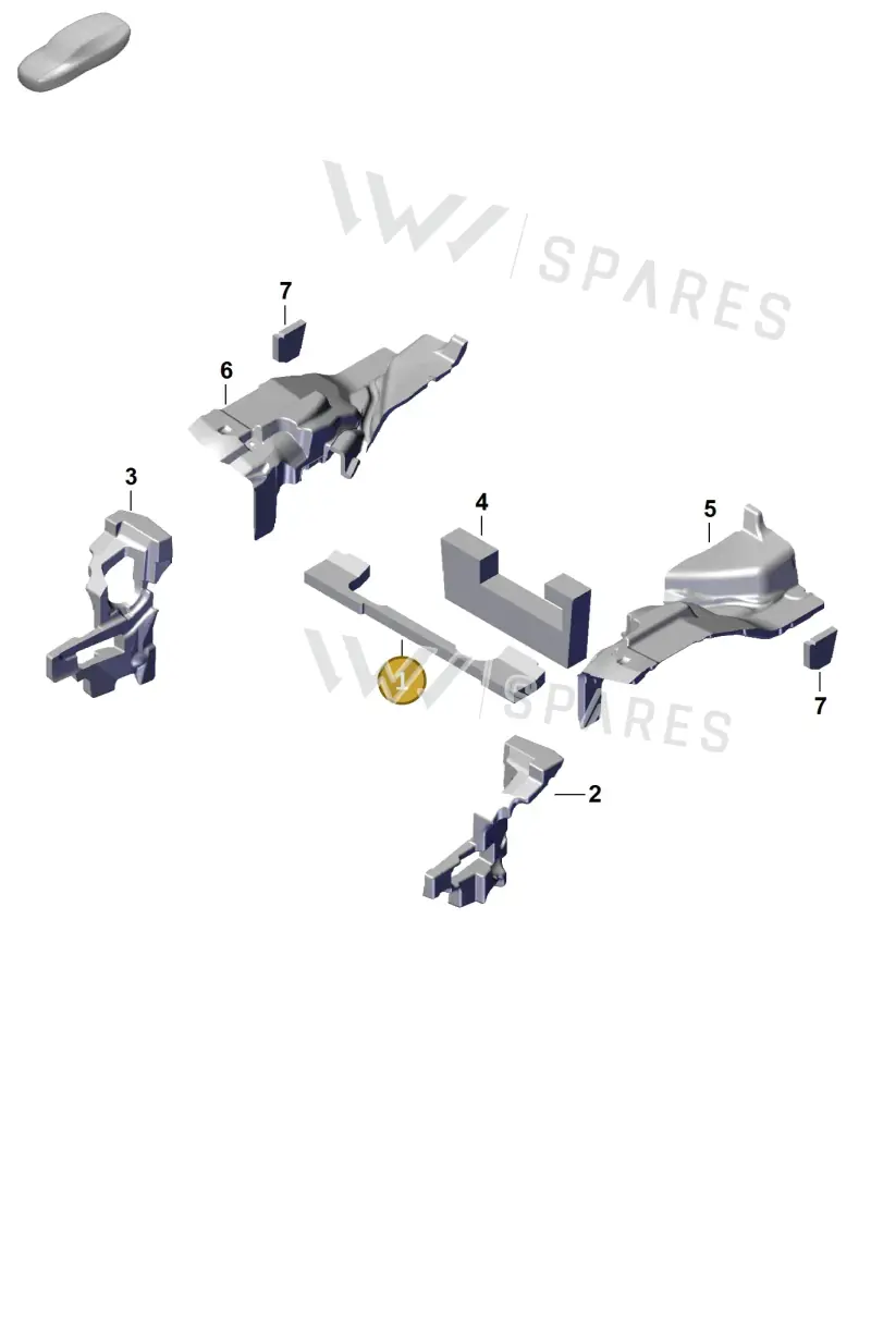992864044A — Porsche 911 (2024-2025) diagram p63807450, position 1