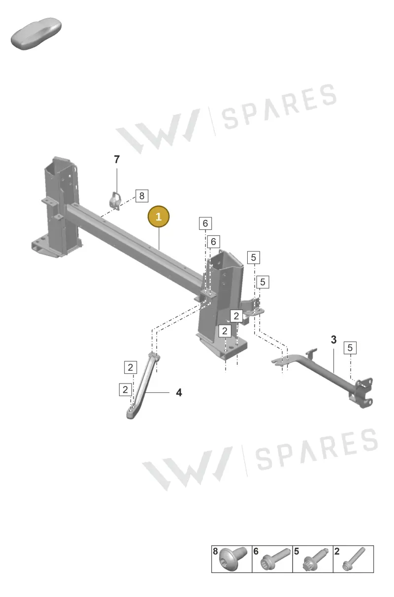 992880312C — Porsche 911 (2024-2025) diagram p53811560, position 1