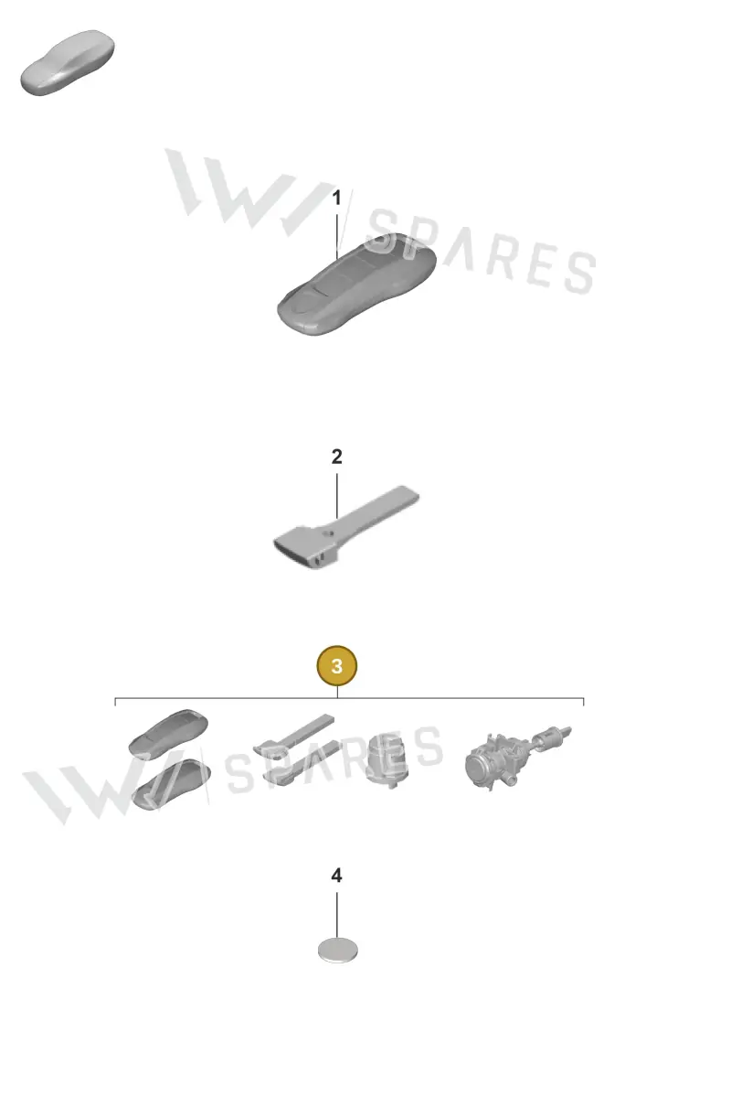 992898374CK — Porsche 911 (2024-2025) diagram p53898000, position 3