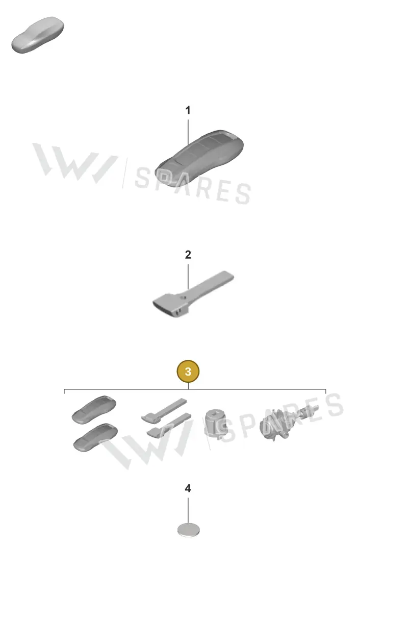 992898374CP — Porsche 911 (2024-2025) diagram p53898000, position 3