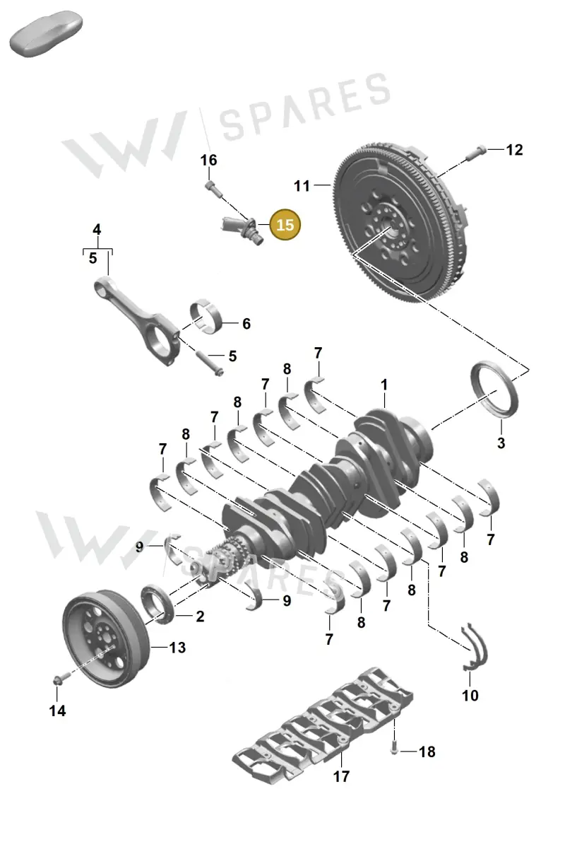 992906401B — Porsche 911 (2024-2025) diagram p63102000, position 15