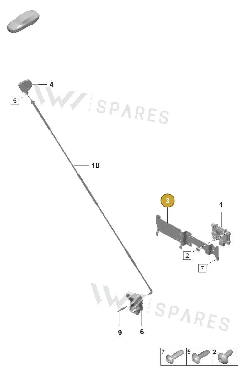 992907682C — Porsche 911 (2020-2022) diagram p53914000, position 3
