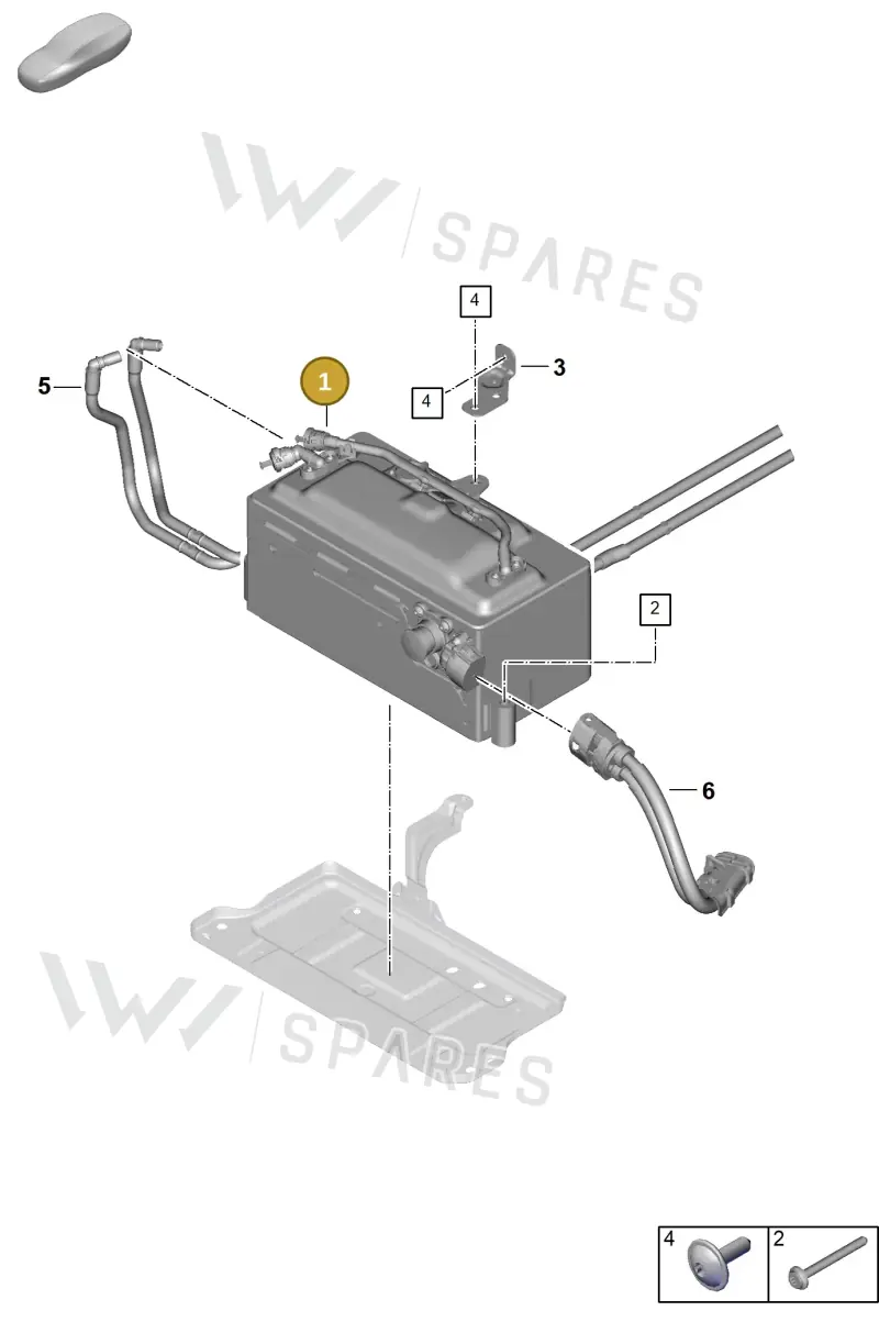 992915100X — Porsche 911 (2024-2025) diagram p63251000, position 1