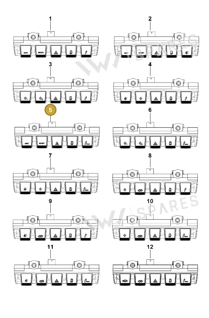 992941209DMTER — Porsche 911 (2018-2024) diagram p53903050, position 5