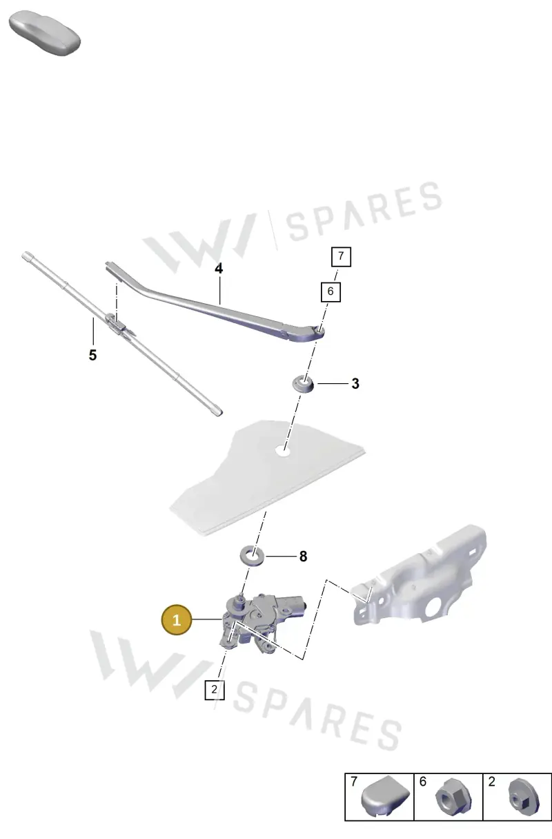 992955711B — Porsche 911 (2024-2025) diagram p53904050, position 1