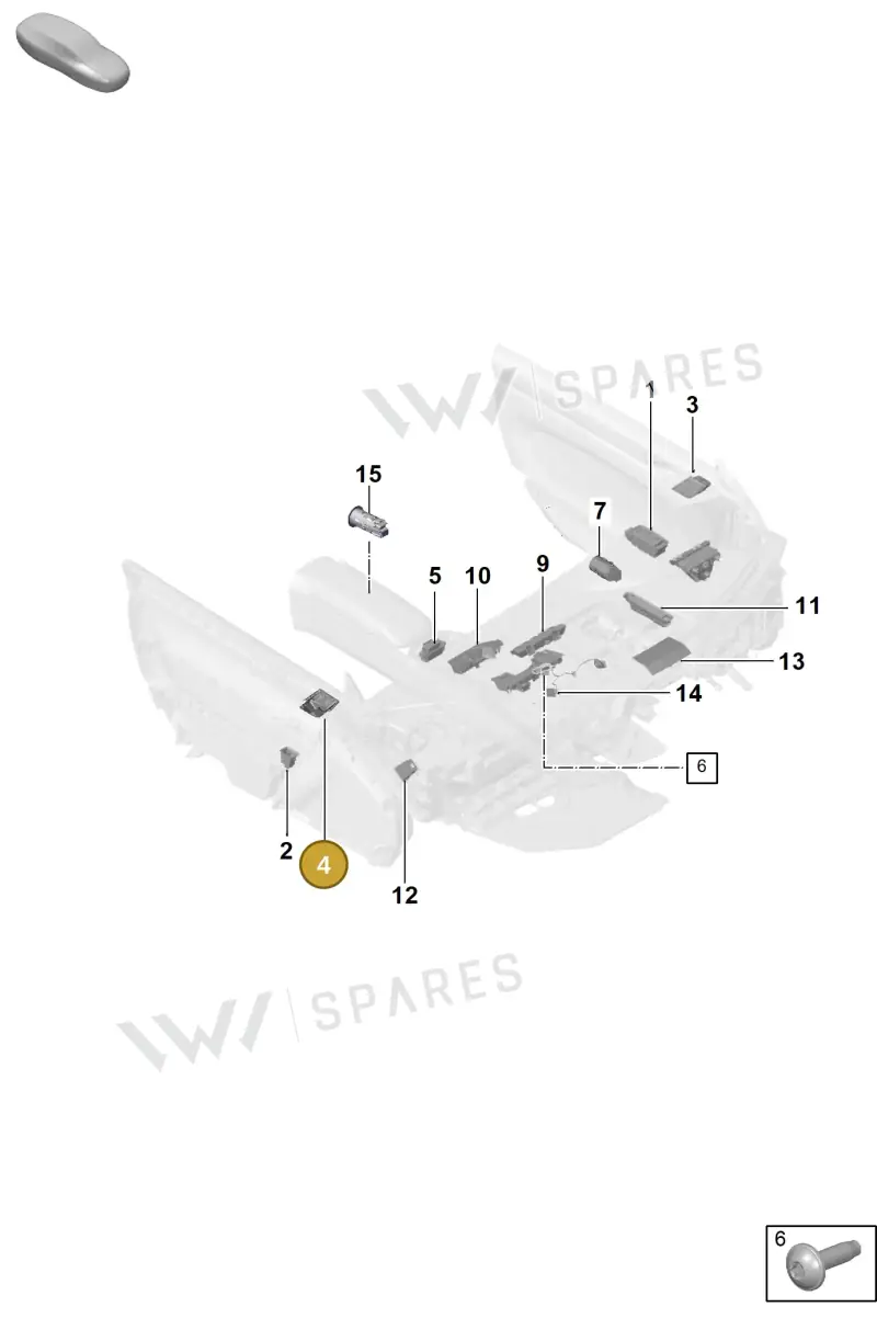 992962128AC6N3 — Porsche 911 (2024-2025) diagram p63905400, position 4