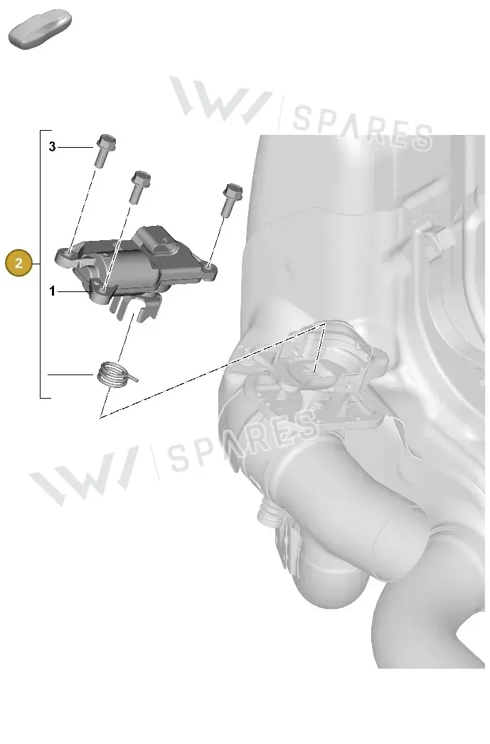 992998022 — Porsche 911 (2024-2025) diagram p63202550, position 2