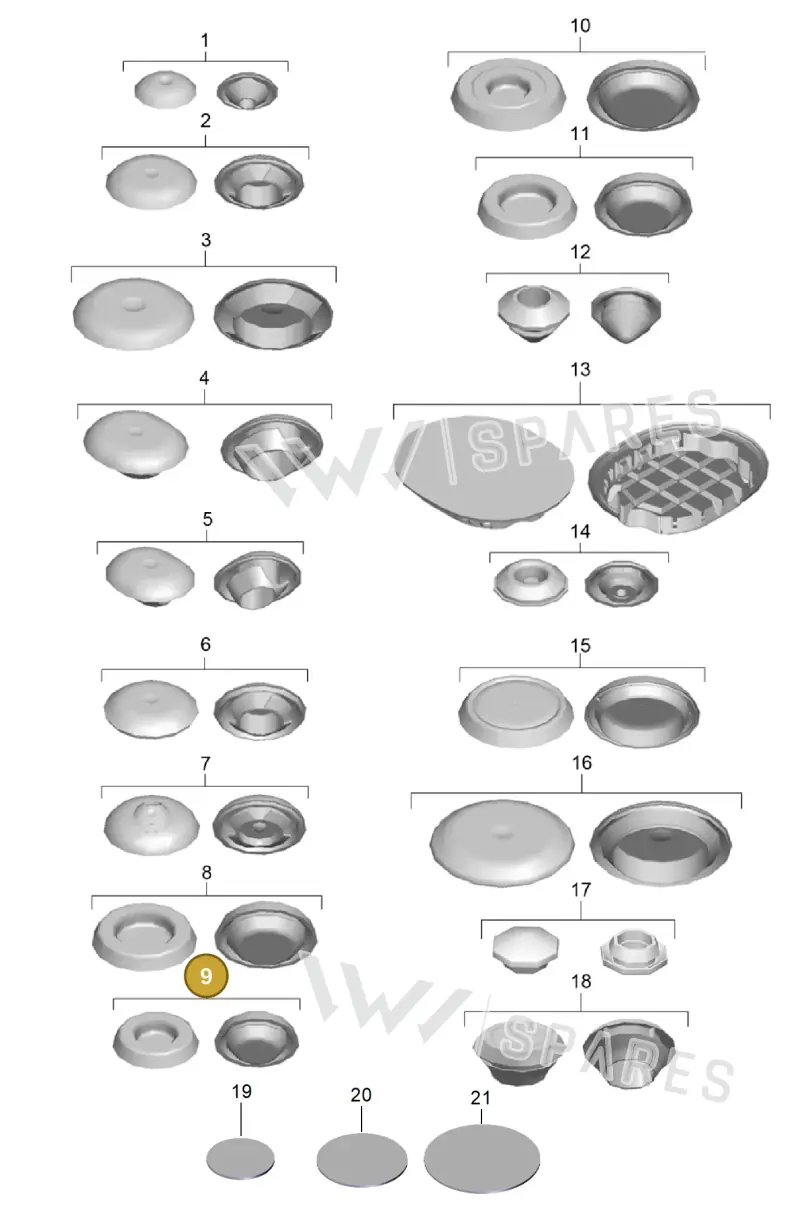 99970319640 — Porsche Boxster (2016-) diagram p48801002, position 9