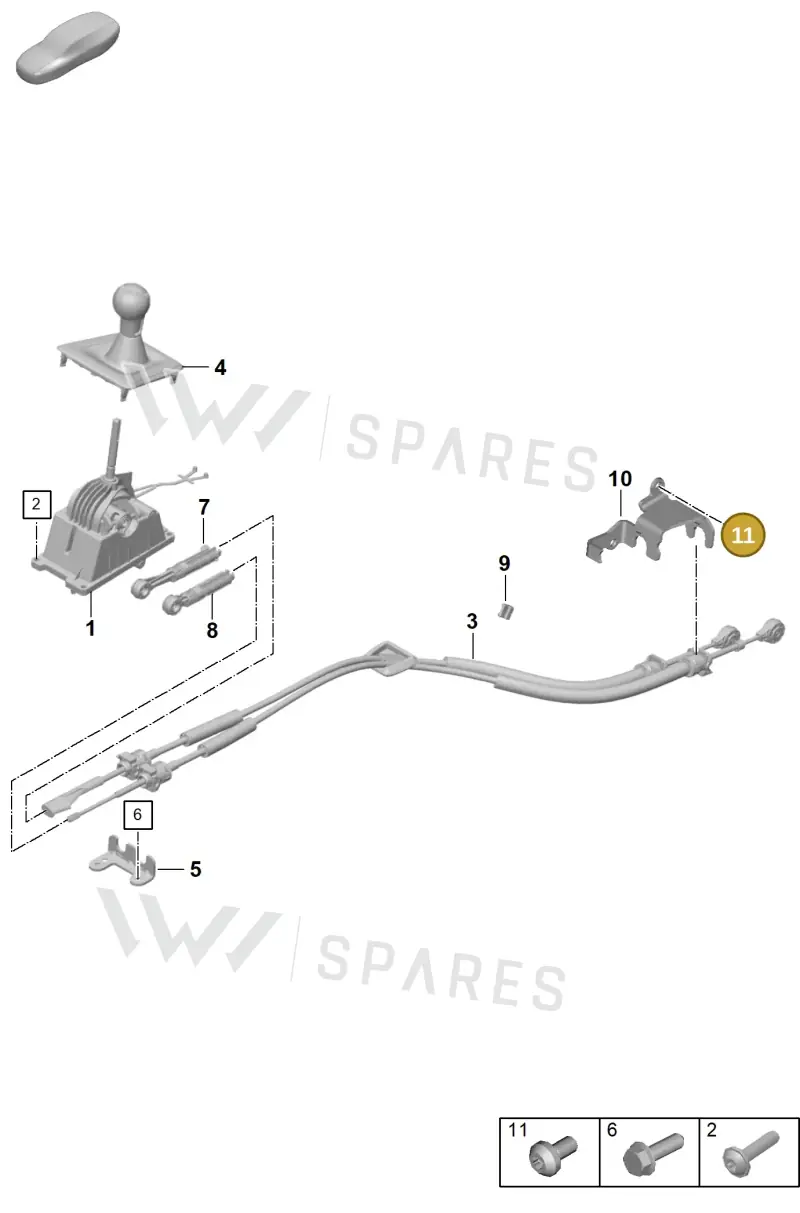 9A700182100 — Porsche 911 (2020-2022) diagram p53701000, position 11