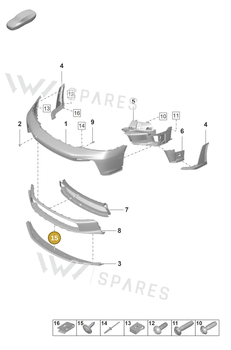 9A700751700 — Porsche 911 (2021-2022) diagram p59802010, position 15