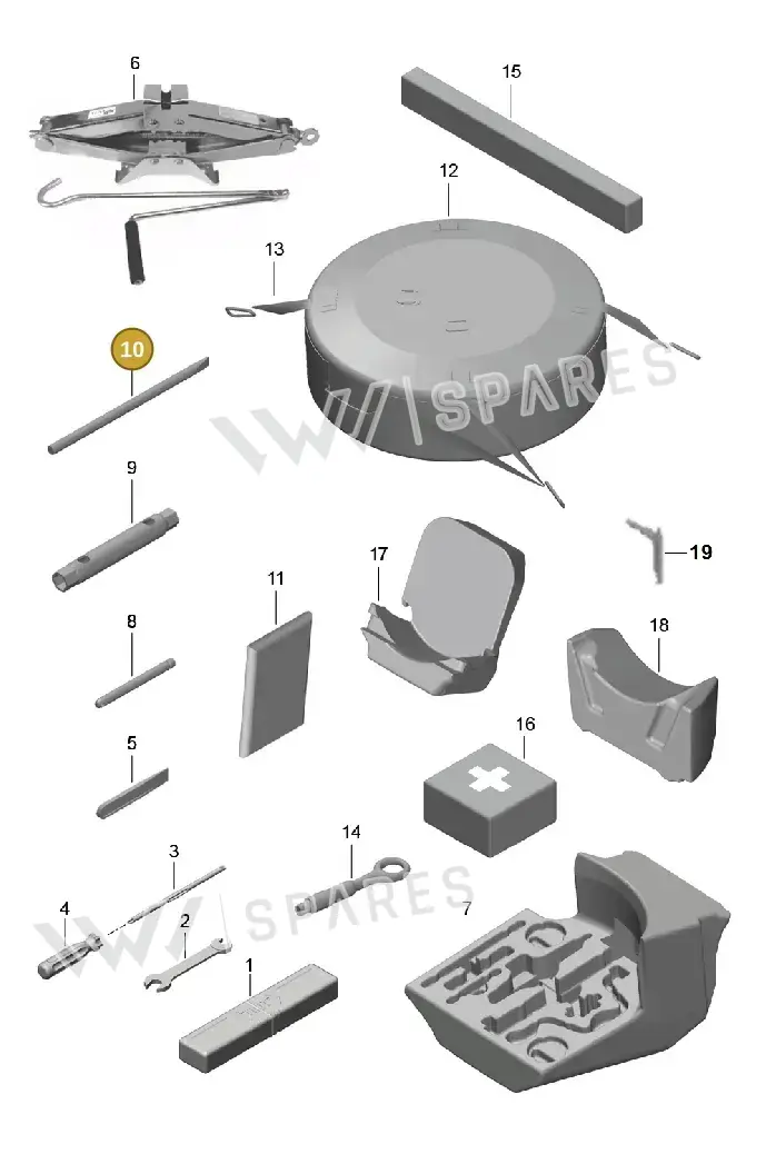 9A700784400 — Porsche Boxster (2016-2019) diagram p48001000, position 10