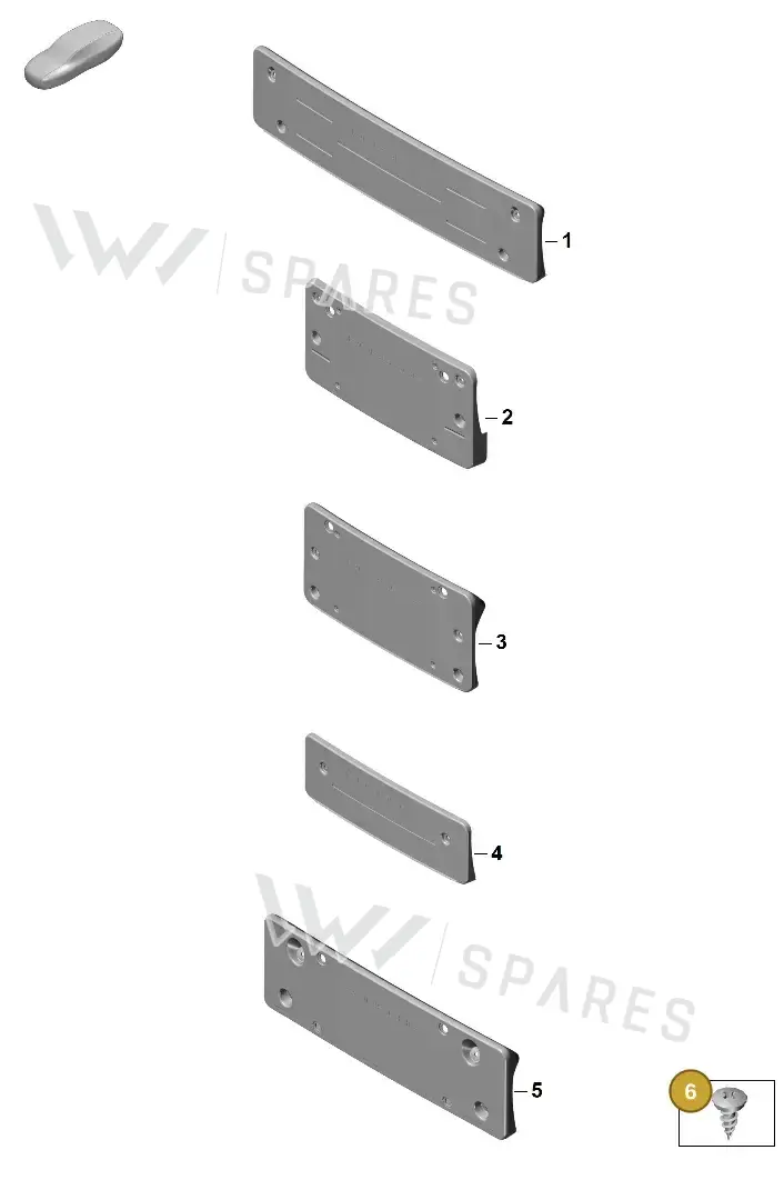 9A700788200 — Porsche 911 (2024-2025) diagram p63802300, position 6