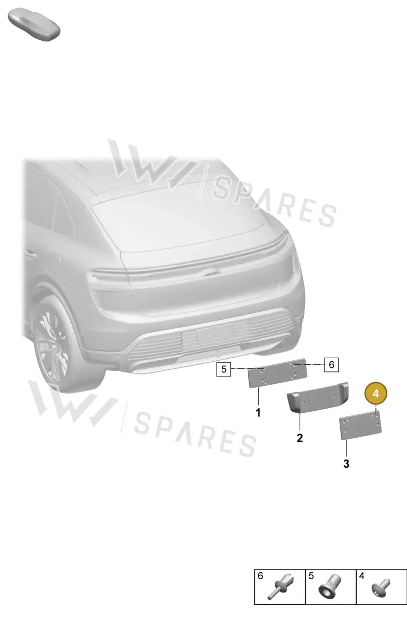 9A700788200 — Porsche Macan (2024-2024) diagram p61802800, position 4