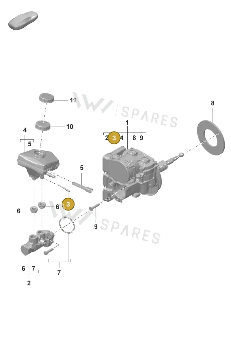 9A700791600 — Porsche Panamera (2020-2023) diagram p58000002, position 3