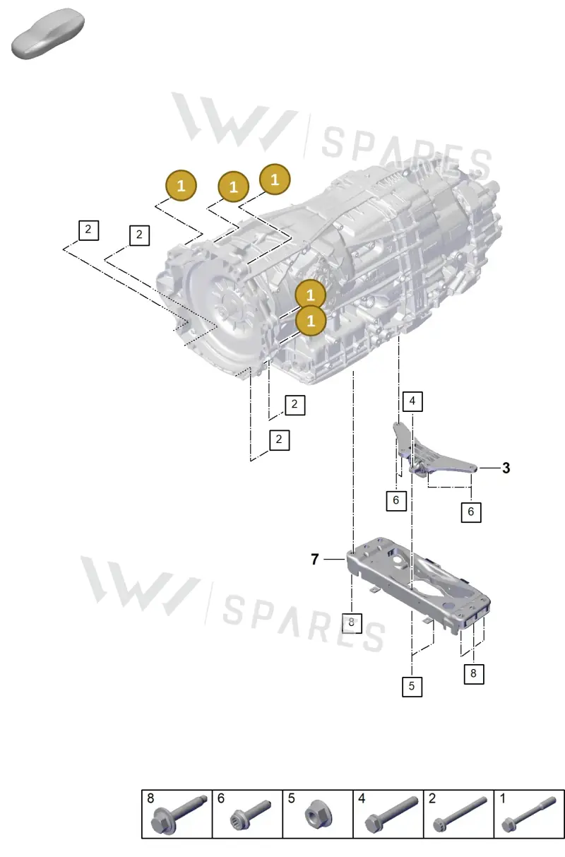 9A700839600 — Porsche Panamera (2023-2025) diagram p62306000, position 1