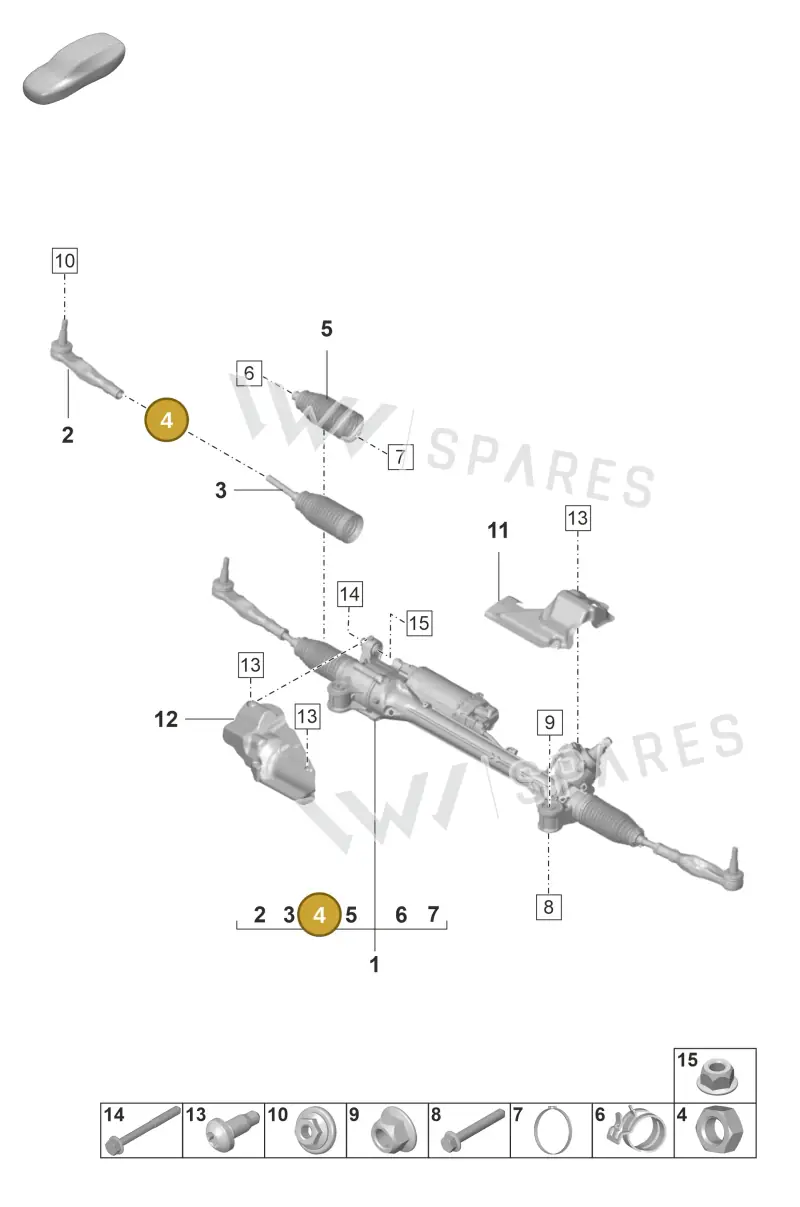 9A700857100 — Porsche Panamera (2020-2023) diagram p58403000, position 4
