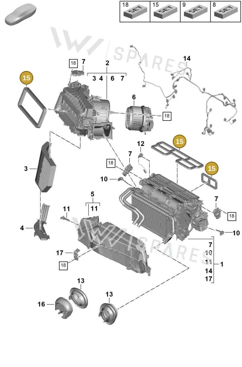 9A706811700 — Porsche Panamera (2023-2025) diagram p62814000, position 15
