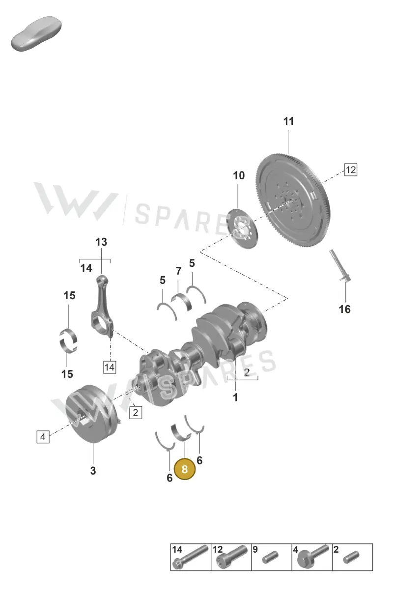9A710559103 — Porsche Panamera (2023-2025) diagram p58102000, position 8