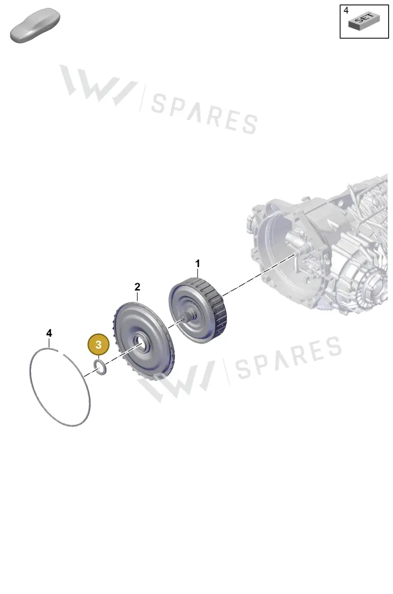 9A714242600 — Porsche Boxster Spyder (2019-2020) diagram p54320010, position 3