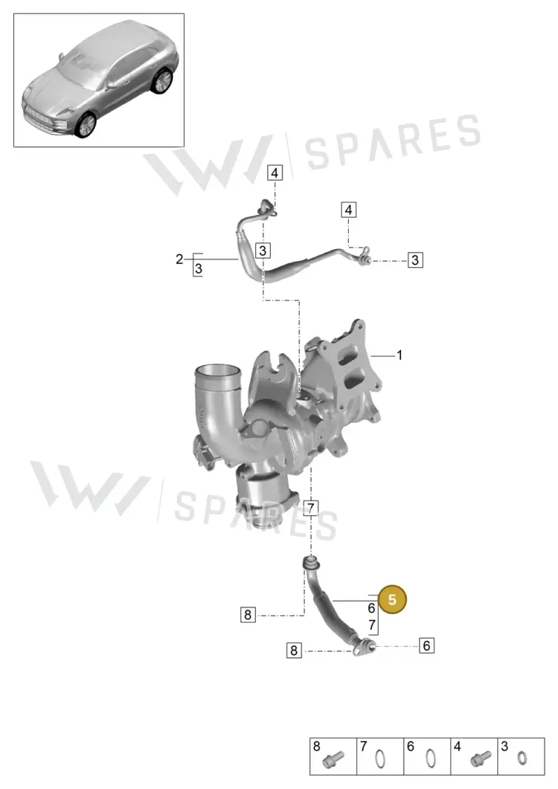 9A7145735 — Porsche Macan (2018-2022) diagram p52202220, position 5